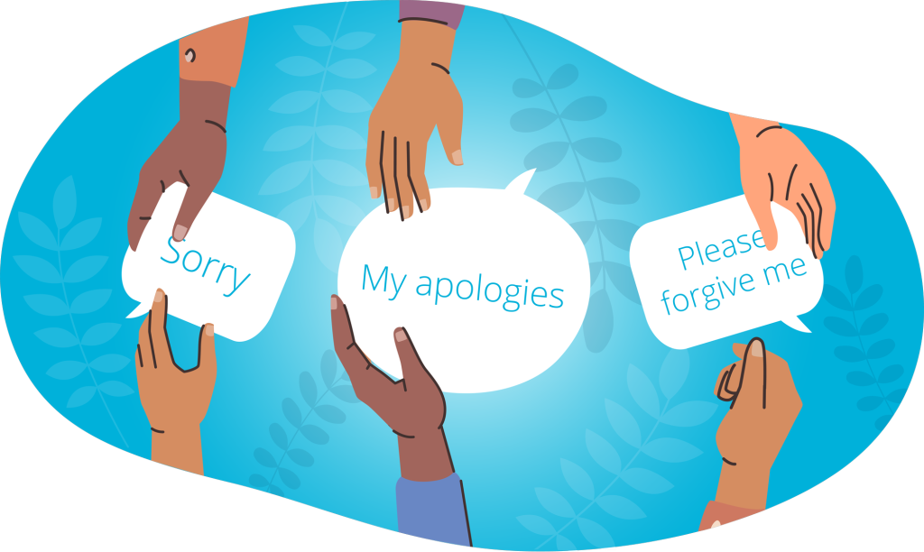 Image of apology