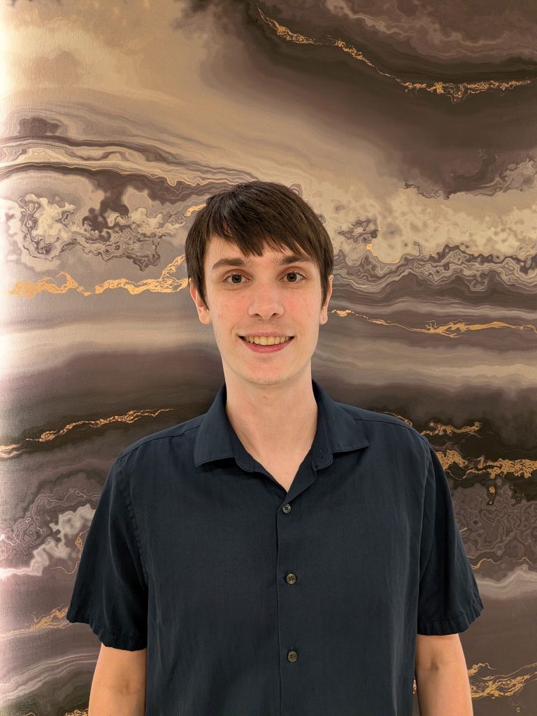 <strong>TRUMAN FELLOW</strong> — Theoretical computer scientist Niels Kornerup said one of the most exciting parts of his research is being the first person to prove something to be true. (Photo by Elena Arnold)