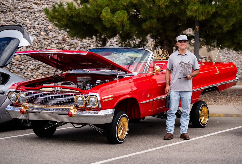 <strong>SLICK RIDE</strong> — Margarito Andrade’s 1963 Chevy Impala took home the People’s Choice Award on Sept. 24. This year’s Hispanic Heritage Month theme was “Unidos, Somos Mas. Together, We Are More.”