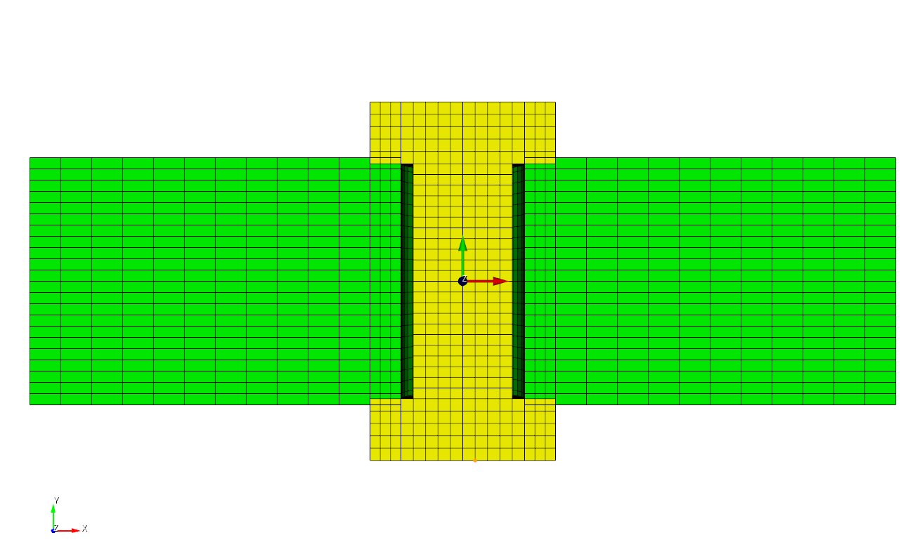 Prescribed Displacement (mesh overlap)