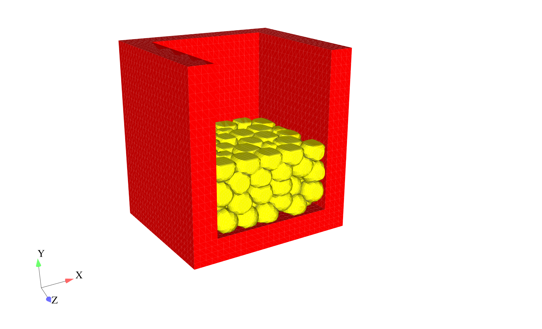 (b) Final deformed configuration.