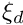 $\xi_d$